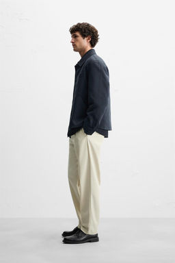 VISCOSE BLEND CHINO TROUSERS - Zara фото 4