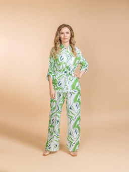 Брючный костюм (вискоза) №25-466-4 (Лето 2025) - Ганг фото 2