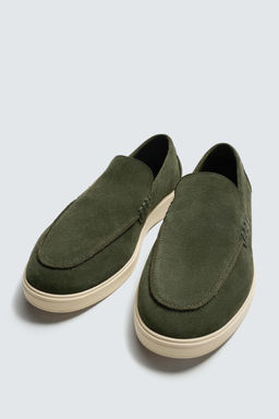 CASUAL LEATHER LOAFERS - Zara фото 6