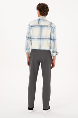 Erkek Gri Kanvas / Chino Pantolon Sepette S_rpriz _ndirim - U.s. polo assn фото 4