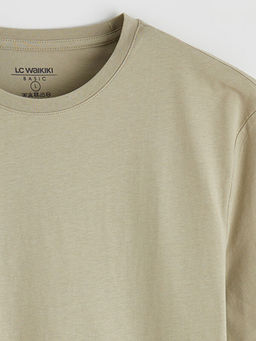 Bisiklet Yaka Penye Erkek Ti??rt