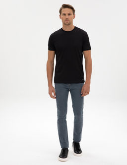 Siyah Slim Fit Basic Ti__rt - Pierre cardin фото 4