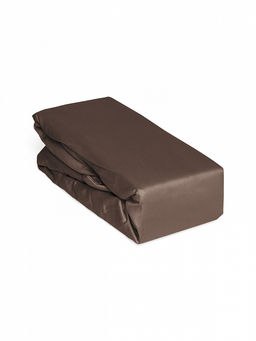 Проcтыня натяжная сатин 160x200+25 сиреневая - Lucky фото 2