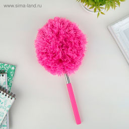 Щётка для удаления пыли, телескопическая ручка Доляна, 25-60 см, цвет МИКС  фото 11