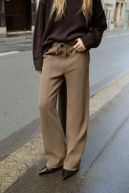 SOFT WIDE-LEG TROUSERS - Zara фото 2