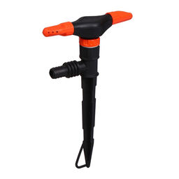 Распылитель 2−лепестковый, штуцер под шланги 1/2" (12 мм) − 3/4" (19 мм), пика, пластик, «Жук»