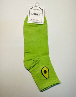 BK266 Носки, 1 пара ЯР-ЗЕЛЕНЫЙ