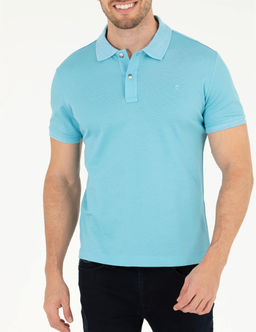 A__k Mavi Slim Fit Polo Yaka Merserize Ti__rt - Pierre cardin фото 6
