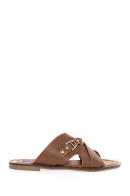 U. S. Polo Assn Женские светло-коричневые тапочки - U.s. polo assn фото 2