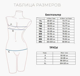 Комплект нижнего белья Indefini (1049WXY)