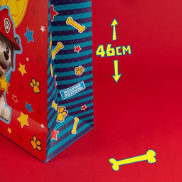 Пакет подарочный «С днём рождения»,61х46х20 см, упаковка, Щенячий патруль