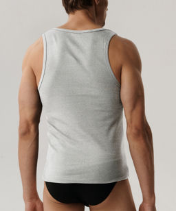 ATLANTIC BMV-046 Майка Basic светло-серый меланж фото 2