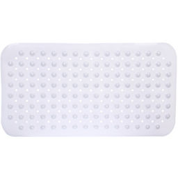 Коврик в ванну 70х38 "Ариэль" белый