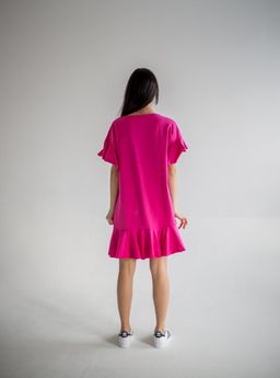 Платье с волнами ПЛОТНЫЙ ХЛОПОК - Knitka wear фото 12