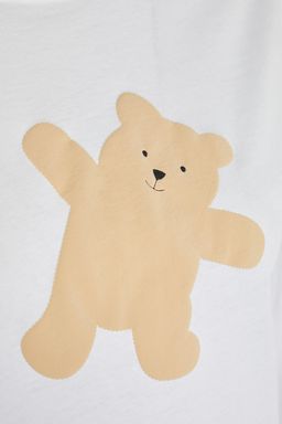 Trendyolmilla Lacivert %100 Pamuklu Ay?c?kl? Orme Pijama Tak?m? THMAW21PT0302  фото 7