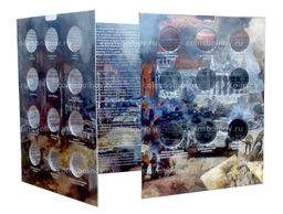 Альбом Памятные 5 и 10-рублевые монеты серии 70 лет Победы в ВОВ