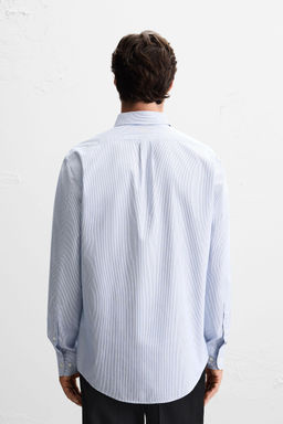 STRIPED TEXTURED SHIRT - Zara фото 3