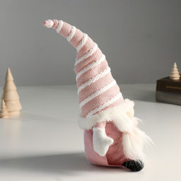 Кукла интерьерная Бабусечка в розовом колпаке, с сердцем 15х10х38 см - Simaland фото 2