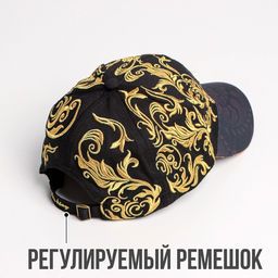 Кепка The KING, рр56см, чёрная - Overhat фото 3