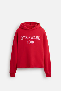 EMBROIDERED HOODIE  OTIS KWAME KYE QUAICOE - Zara фото 9