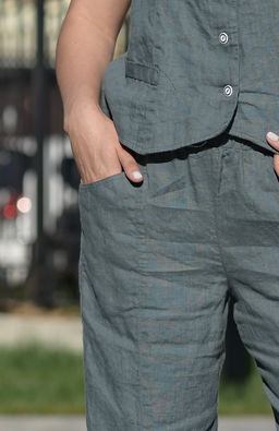 Брюки 100% лен