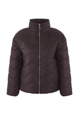 Kahverengi Regular Kal?p Kapitone Mont TWOAW26MO00132