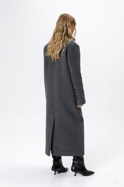 Пальто Pirs 6327 серый