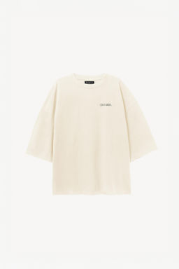 CAMISETA OVERSIZE FIT ESTAMPADO WILLY CHAVARRIA X ZARA / Blanco roto