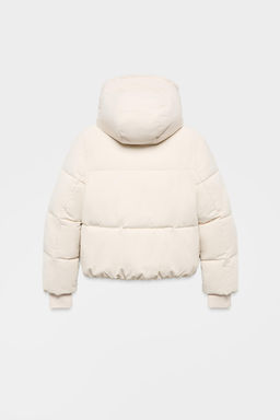 FAUX SHEARLING HOOD WATER-REPELLENT WINDPROOF ANORAK - Zara фото 20