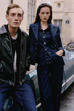 Limited Edition Koyu Mavi Cep Detayl? Blazer Denim Ceket TWOAW26CE00036 - Trendyolmilla фото 8