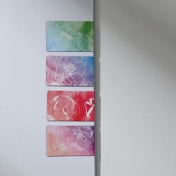 Набор в портфеле: ежедневник А5, магнитные закладки и ручка Вдохновляй красотой