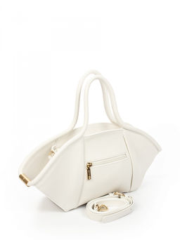 LACCOMA сумка АУ4726-2П-белый натуральная кожа хлопок