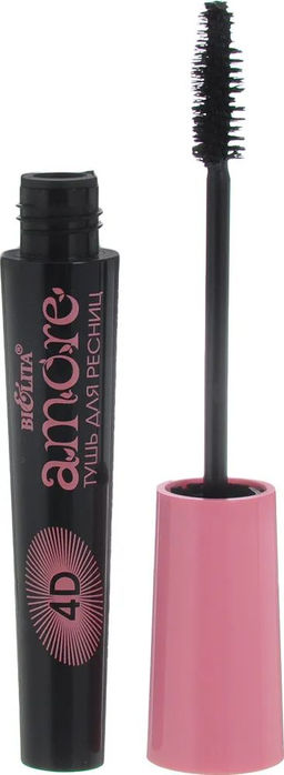 Домашний косметолог Amore Тушь для ресниц 4D Мега Эффект накладных ресниц, 10мл.