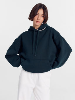 Худи женское оранжевое