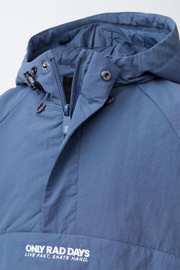 CHUBASQUERO CANGURO WATER REPELLENT / ?ndigo - Zara фото 5