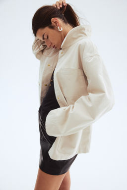 Chaqueta con cuello de pana - H&m фото 4