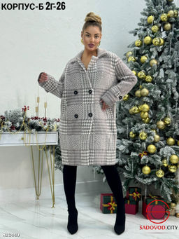 Пальто женское оверсайз - Bruno фото 4