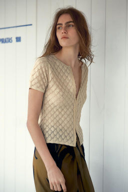 TEXTURED KNIT TOP - Zara фото 3