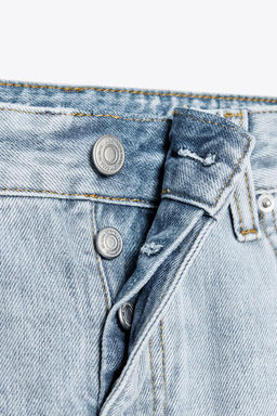 ZW COLLECTION LOW-RISE CROPPED FLARE JEANS - Zara фото 9