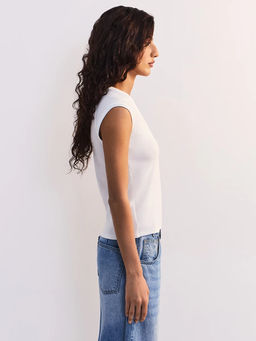 Футболка из хлопка с рукавом реглан / Zarina  фото 4