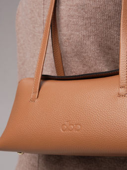 Кожаная сумка Raduy DBR 31127 оранжевый миндаль  фото 6