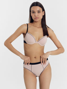 Цена за 2 штуки! Трусы женские слипы в розовом цвете персиковый румянец 412583 - Mark formelle фото 2