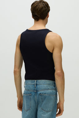 Camiseta sin mangas en canal? Slim Fit - H&m фото 5