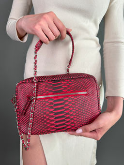 Сумка женская из кожи питона - Sefaro фото 4