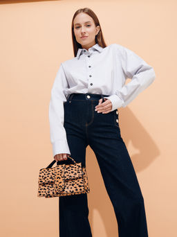 Женская сумка с ручками TENDANCE Артикул 4161152, леопардовый принт  фото 6