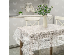 Скатерть ПВХ столовая "Муза" 132х180 см (МИКС) 7098-mix