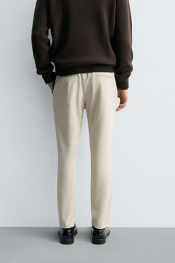 SLIM FIT COMFORT TROUSERS - Zara фото 61