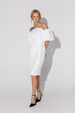 Платье Pirs 4984 белый  фото 3