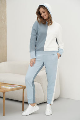 Костюм спортивный 4158/4154 голубой