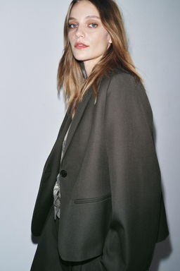 ZW COLLECTION STRAIGHT BLAZER - Zara фото 11